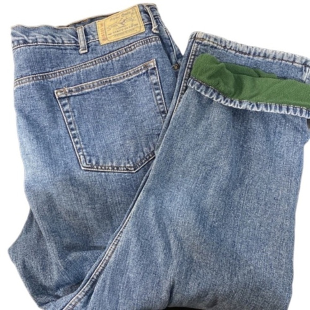 Red Head Men’s Insulated Fleece Flannel Lined B Outdoor Workwear Jeans 46x 30